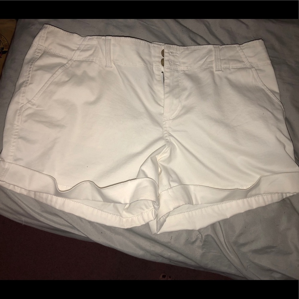 White shorts
